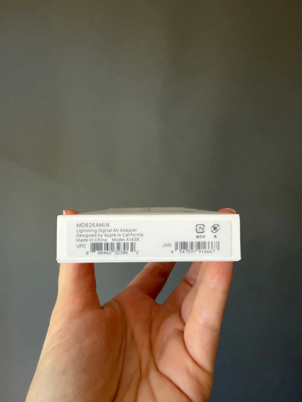 Apple Lightning to Digital AV Adapter - White NIB